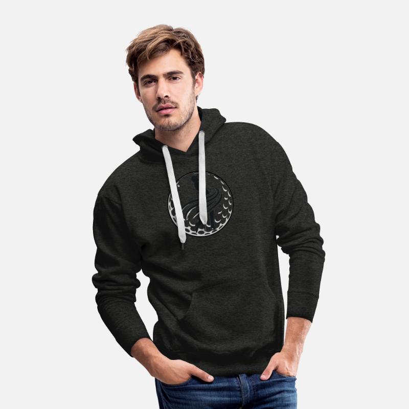 Stylish Golfer Silhouette