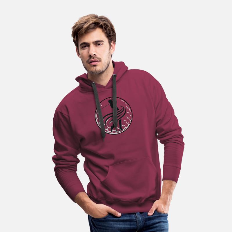 Stylish Golfer Silhouette