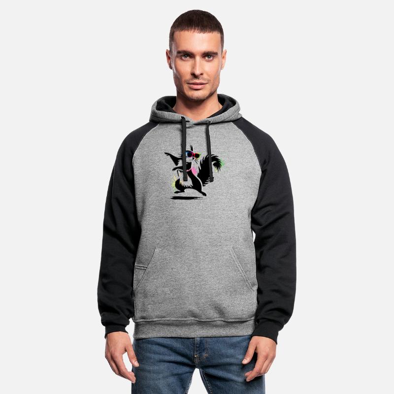 Stylish Squirrel with Sunglasses Stencil