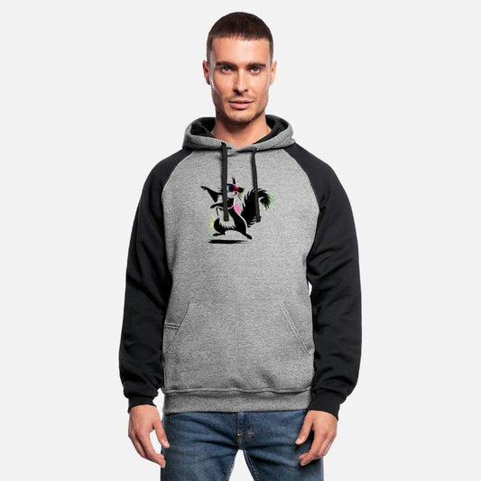 Stylish Squirrel with Sunglasses Stencil