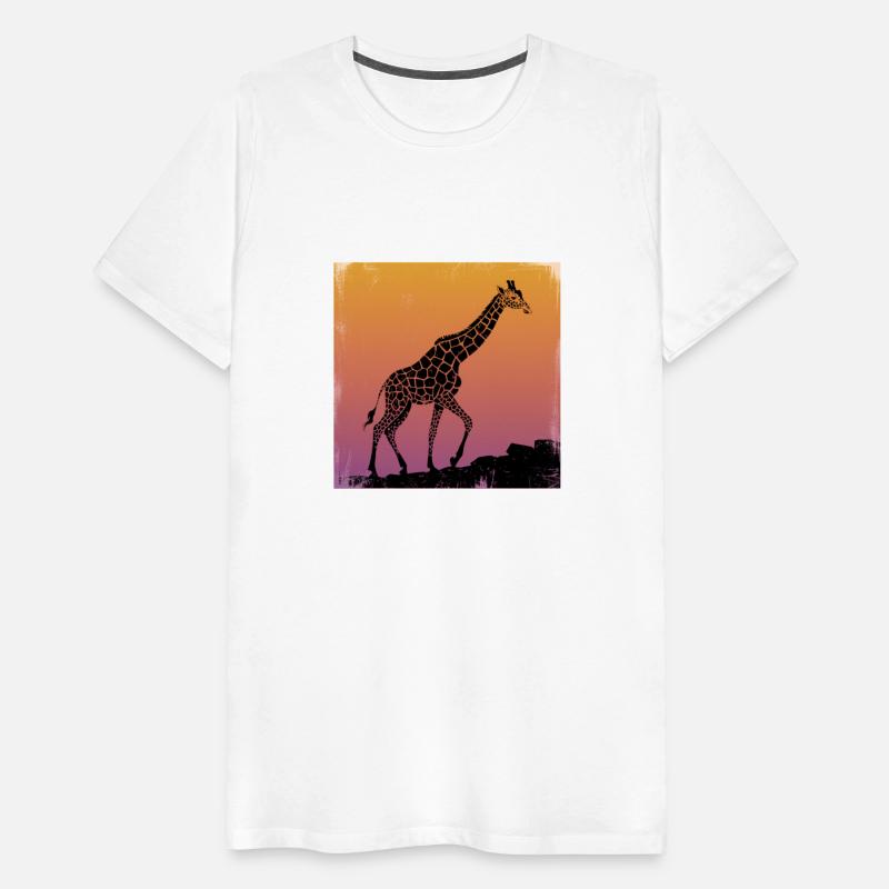 Stylized giraffe