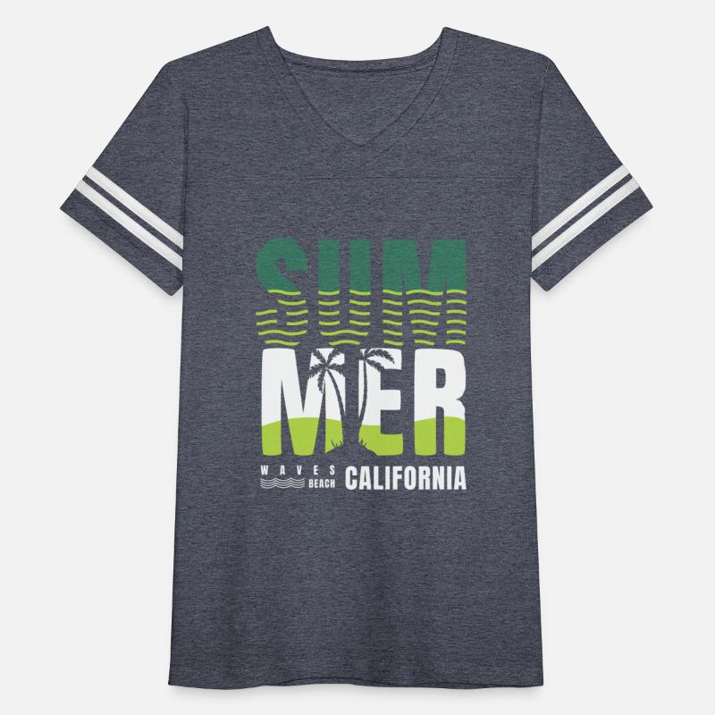 Summer vibes-California beach illustration gifts