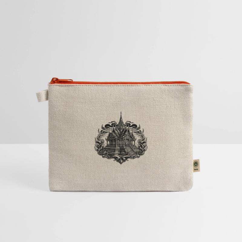 Sunset Behind Exotic Thailand Temple