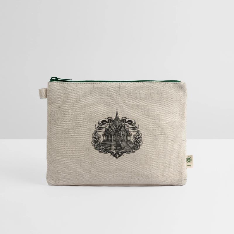 Sunset Behind Exotic Thailand Temple