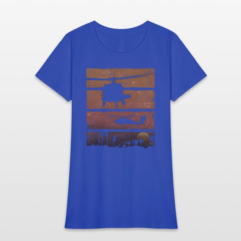 Sunset Dustoff Uh-60 Blackhawk Medevac Helicopter