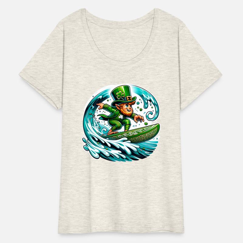 Surfing Leprechaun – St. Patrick's Day