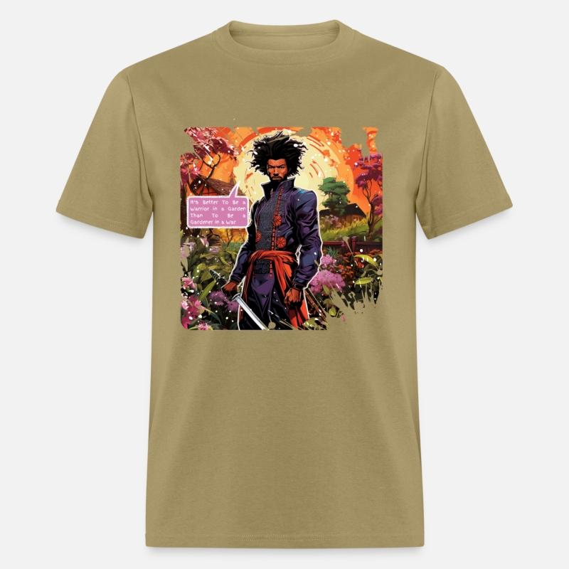 Sustainably sourced Samari in the garden