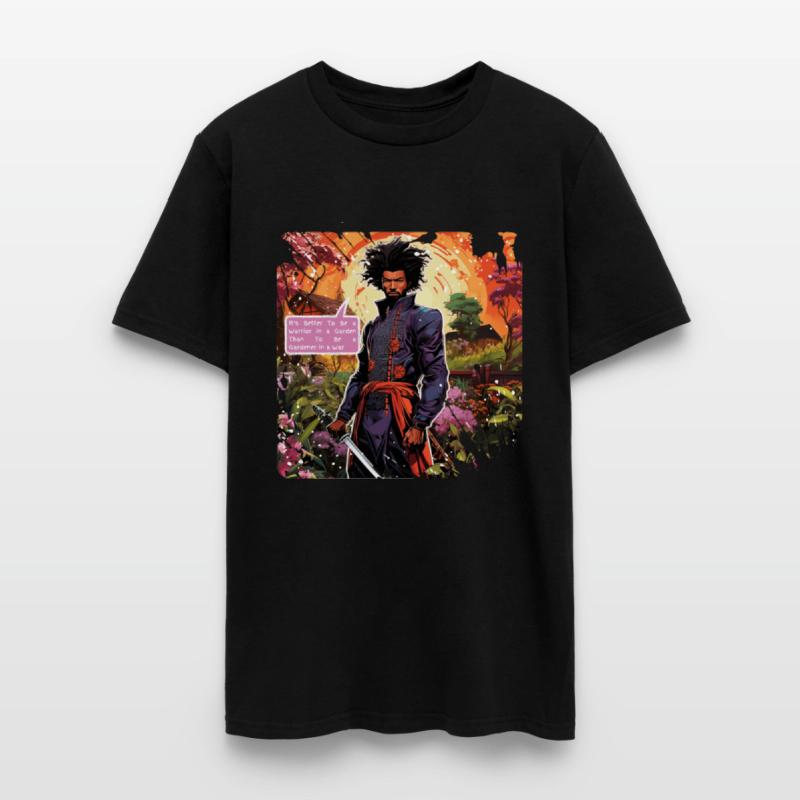 Sustainably sourced Samari in the garden