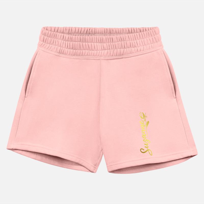 Suzanne Name Faux Gold Tulip Flourish