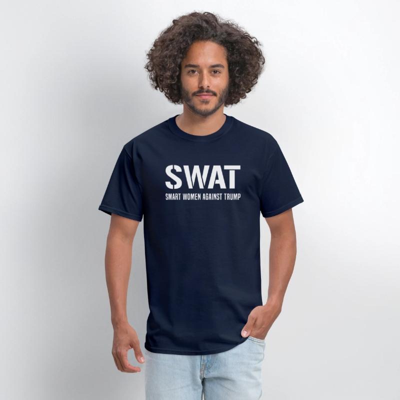 SWAT Smart Women Against Trump Shirt Funny Anti