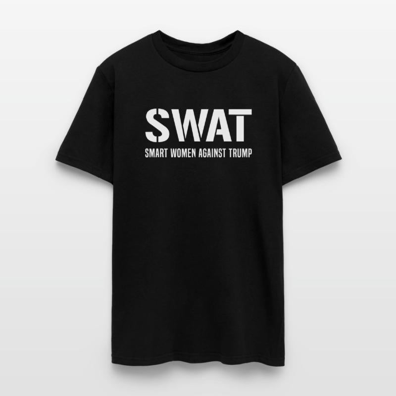 SWAT Smart Women Against Trump Shirt Funny Anti