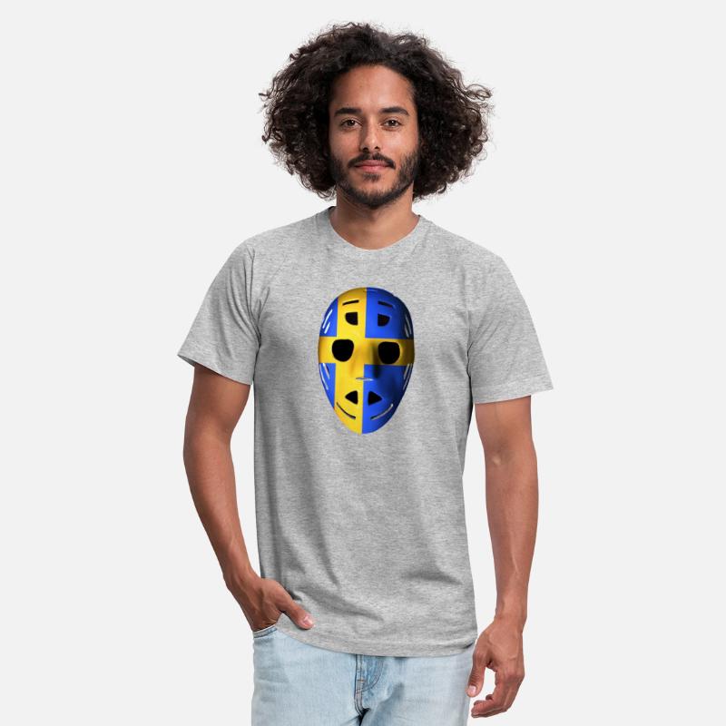 Sweden Vintage Hockey Goalie Mask Print