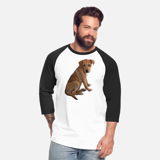 Sweet Brown Pitbull Mix Dog