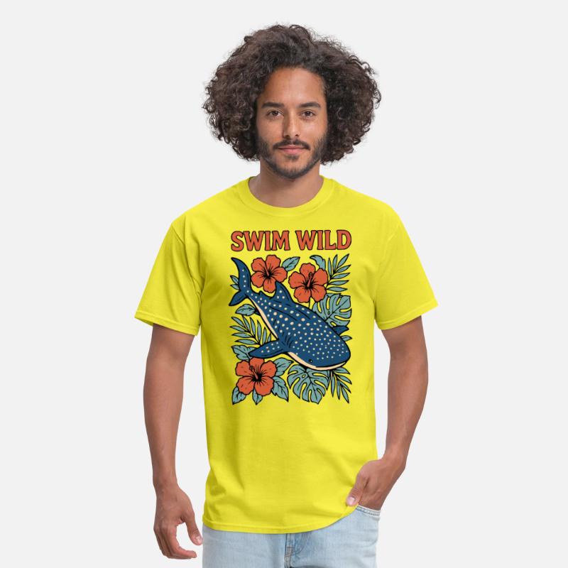 Swim Wild | Tropical Whale Shark Design