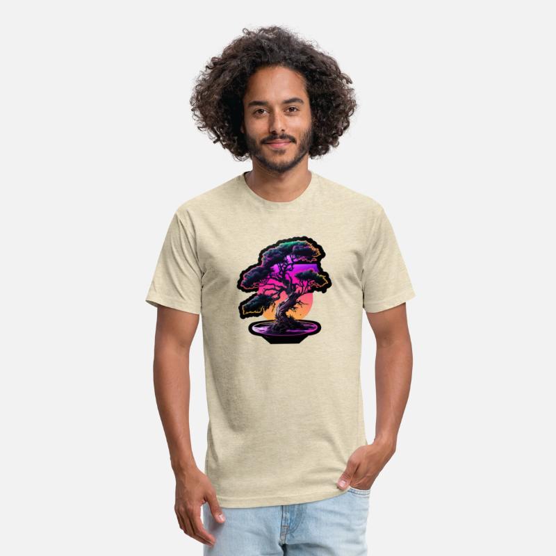 Synthwave Bonsai Tree