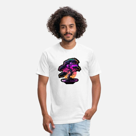 Synthwave Bonsai Tree