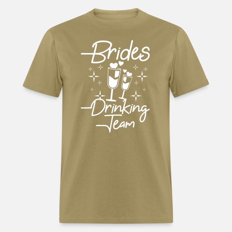 Team Bride Bridesmaid Brides drinking team