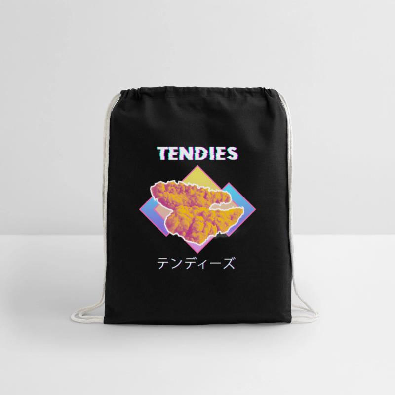 Tendies Chicken Shirt Vaporwave Tendies Chicken Ja