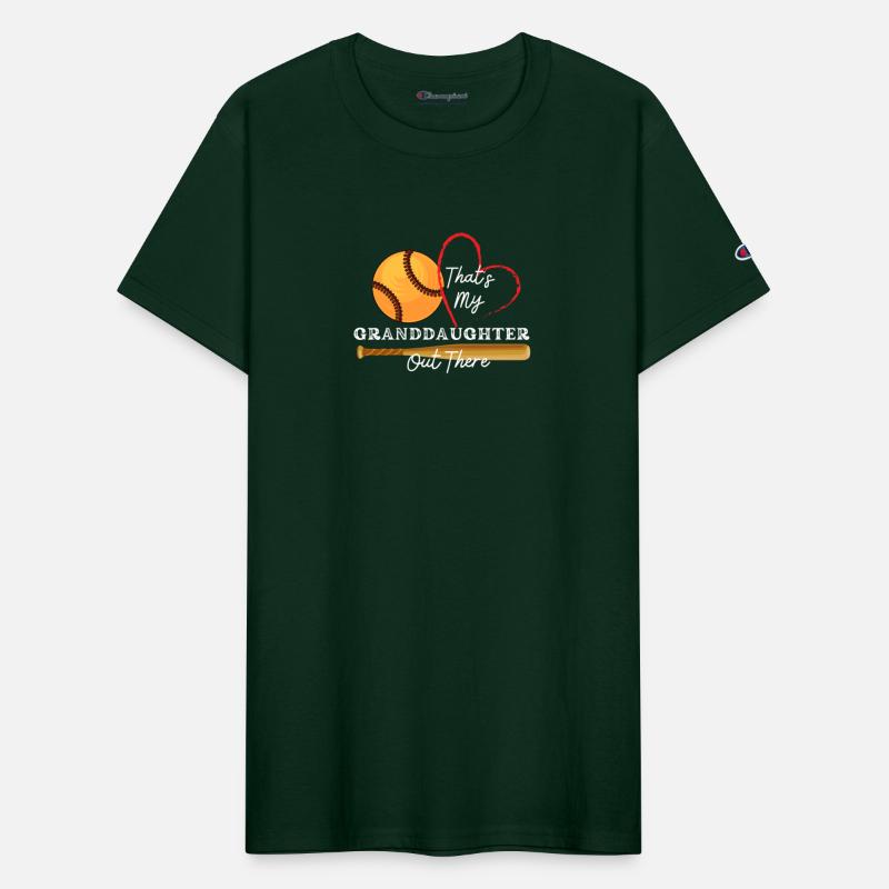 That's My Granddaughter Out There softbal