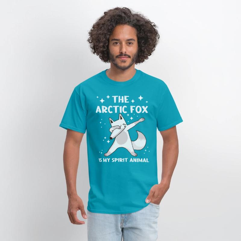 The arctic fox is my spirit animal snow foxes