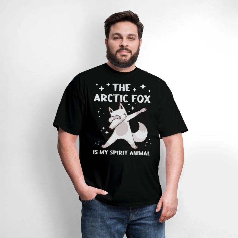 The arctic fox is my spirit animal snow foxes