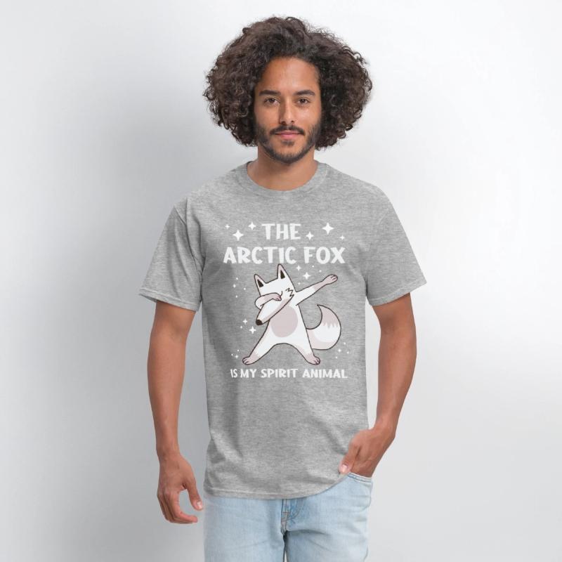 The arctic fox is my spirit animal snow foxes