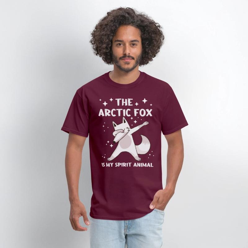 The arctic fox is my spirit animal snow foxes