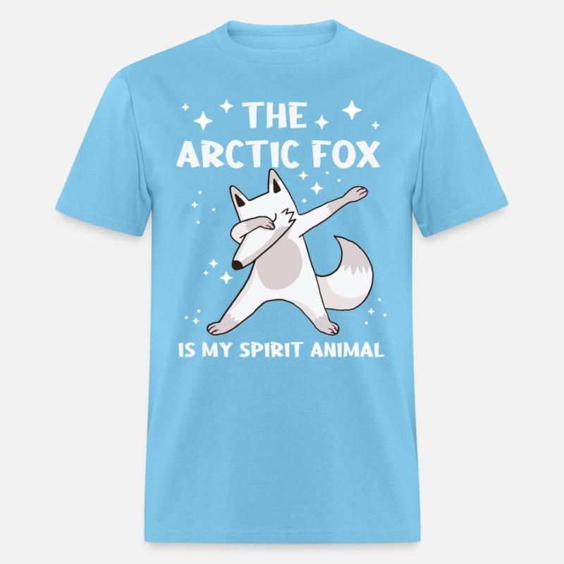 The arctic fox is my spirit animal snow foxes