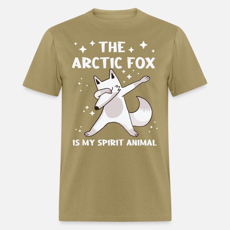 The arctic fox is my spirit animal snow foxes