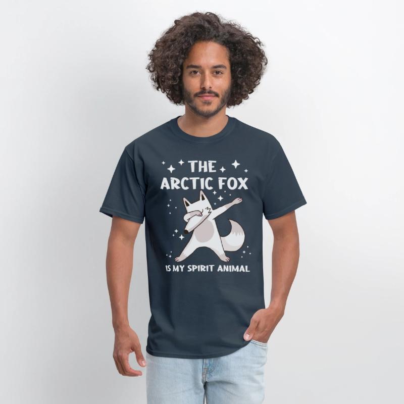 The arctic fox is my spirit animal snow foxes