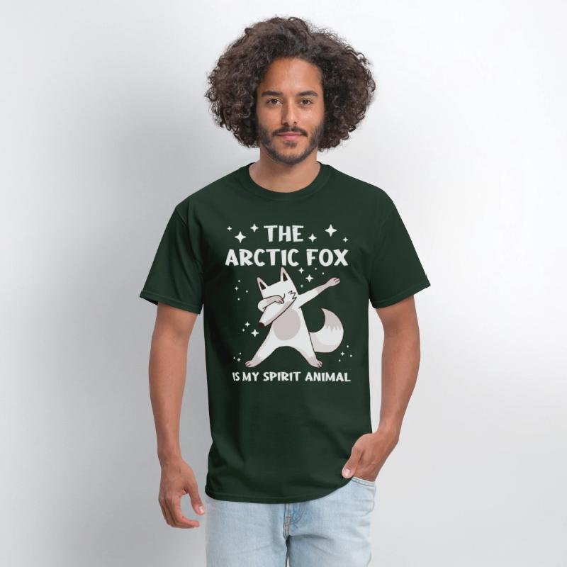 The arctic fox is my spirit animal snow foxes