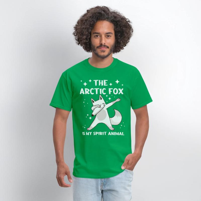 The arctic fox is my spirit animal snow foxes