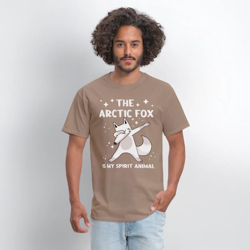 The arctic fox is my spirit animal snow foxes