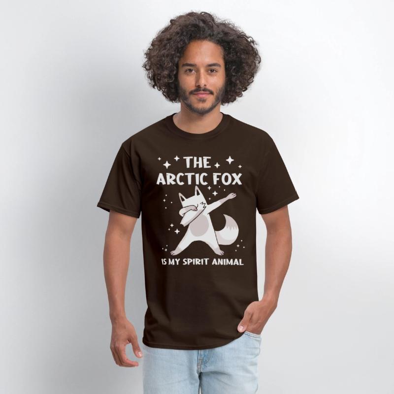 The arctic fox is my spirit animal snow foxes