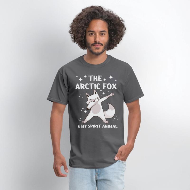 The arctic fox is my spirit animal snow foxes