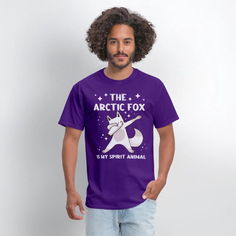 The arctic fox is my spirit animal snow foxes