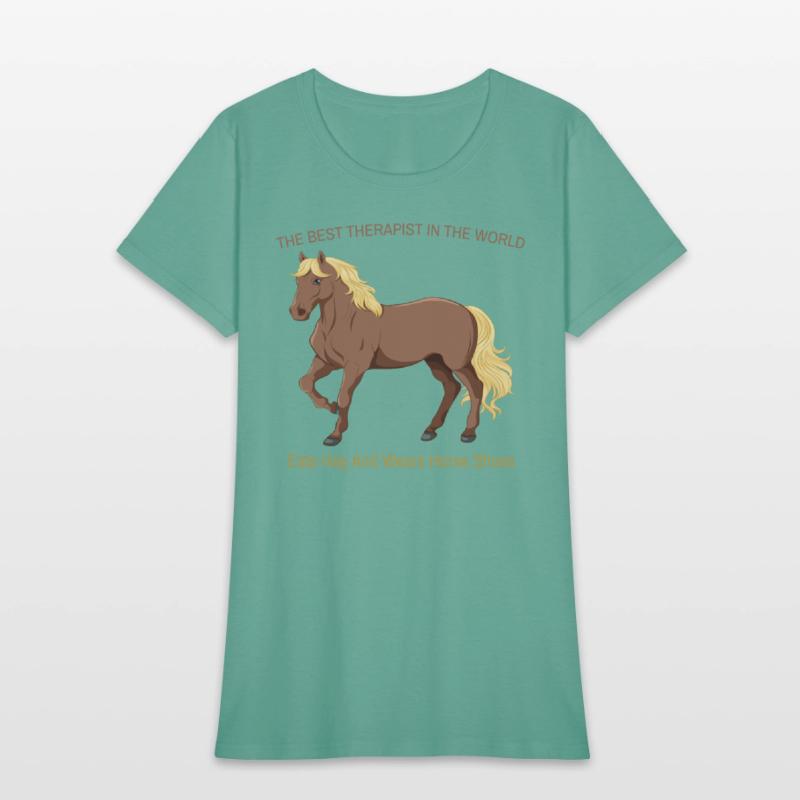 THE BEST THERAPIST IN THE WORLD EATS HAY AND WEARS