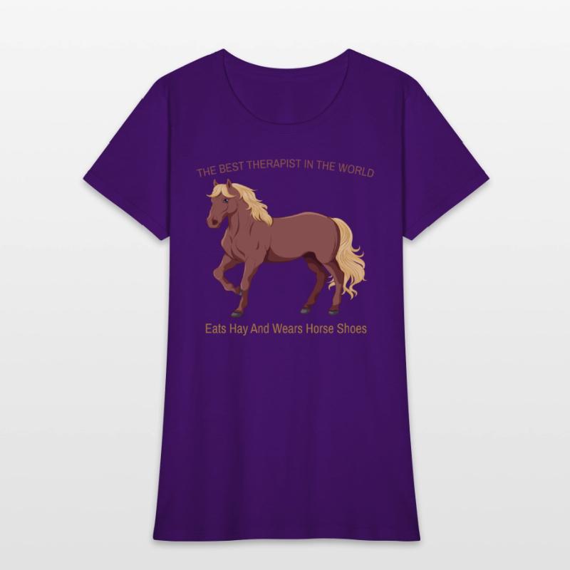 THE BEST THERAPIST IN THE WORLD EATS HAY AND WEARS