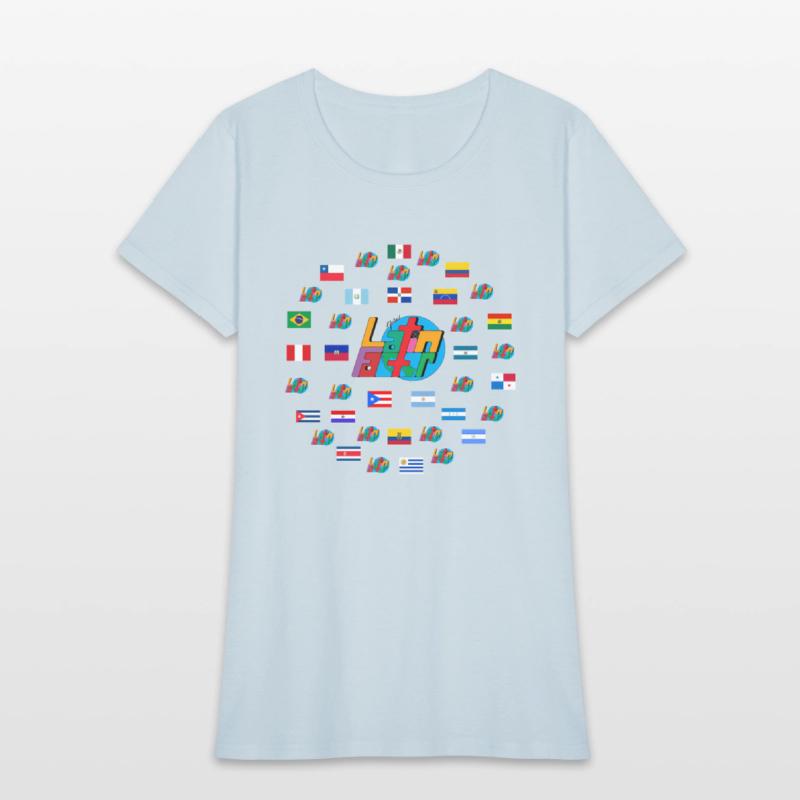 The Global Latin Factor Multi Latino Flags