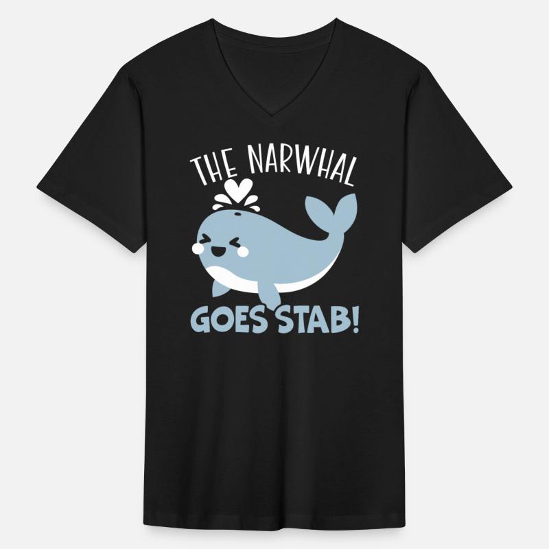 The Narwhal Goes Stab Unicorn Of The Sea Narwhale