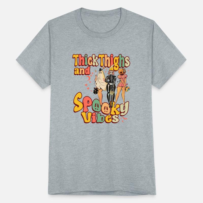 Thick Thighs And Spooky Vibes Halloween Costume