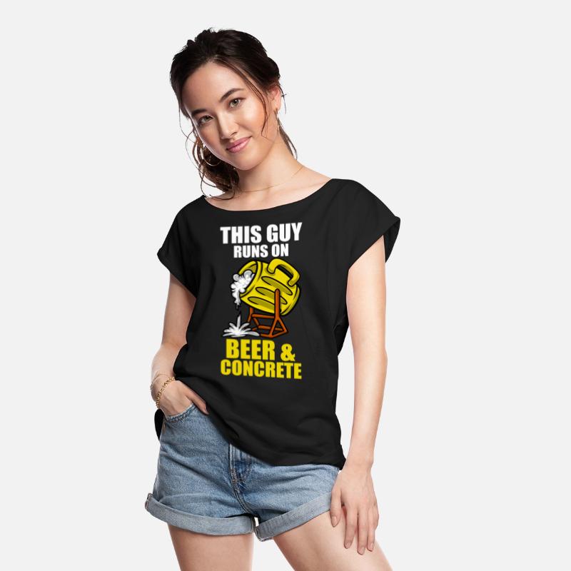 This Guy Runs On Beer And Concrete Finisher