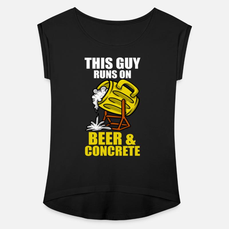 This Guy Runs On Beer And Concrete Finisher