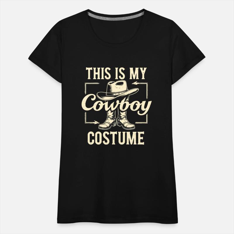 This Is My Cowboy Costume - T-shirt Design