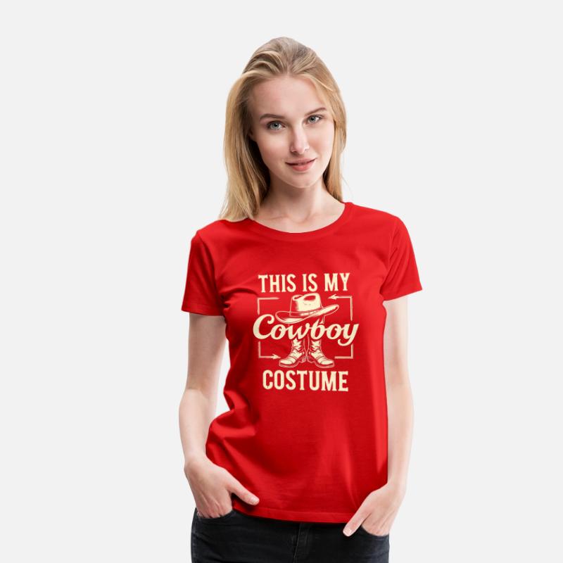 This Is My Cowboy Costume - T-shirt Design