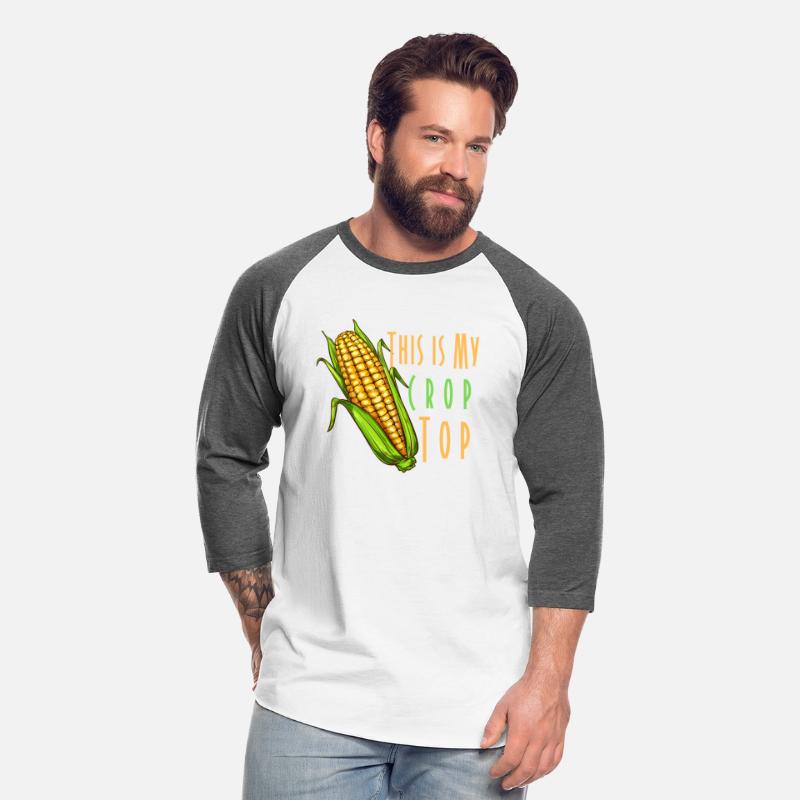 This is My Crop Top Shirt Funny Farming Corn Crop