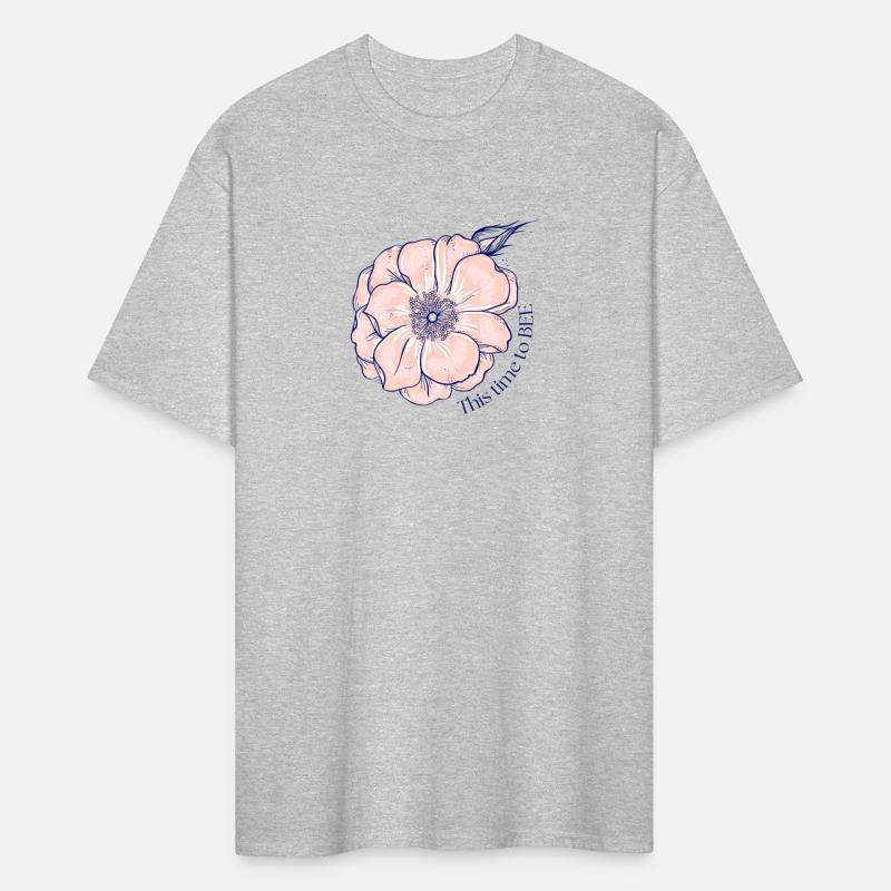 This time to bee flying flower to happiness