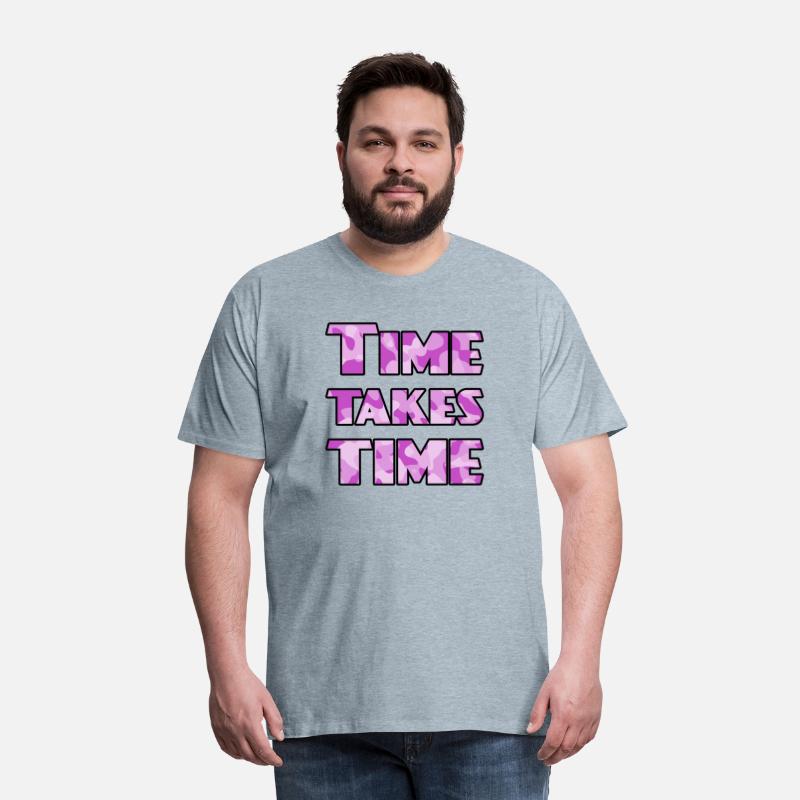 Time Takes Time purple camo