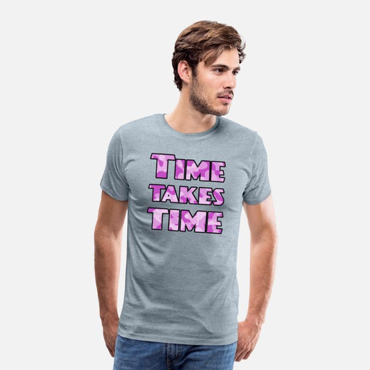 Time Takes Time purple camo