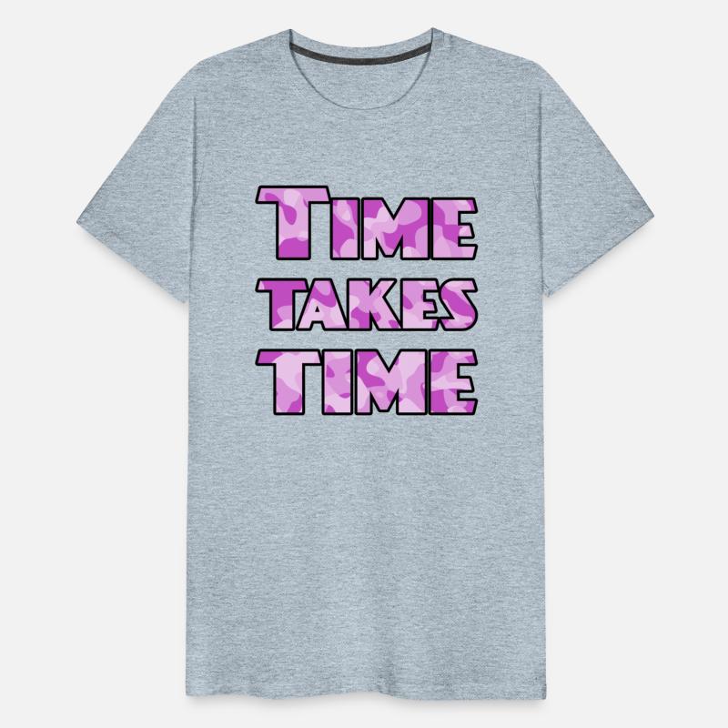 Time Takes Time purple camo